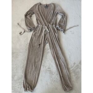 Young Fabulous Broke‎ Jumpsuit Wrap Front Drawstring Waist XS